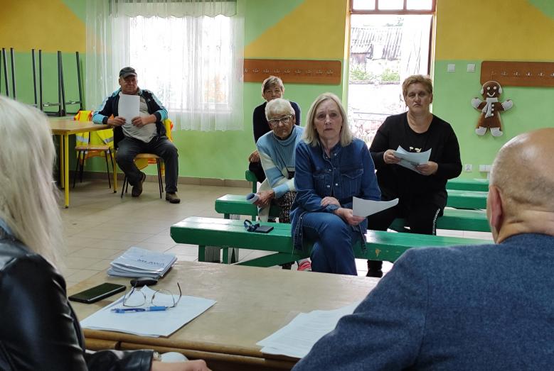 spotkanie z mieszkańcami osiedla Piekiełko