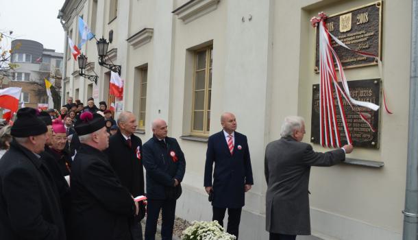 Odsłonięcie pamiątkowej tablicy - 12