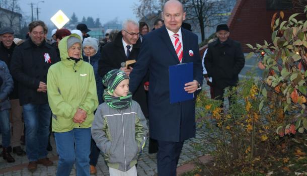 Uroczystość posadzenia dębu - 09