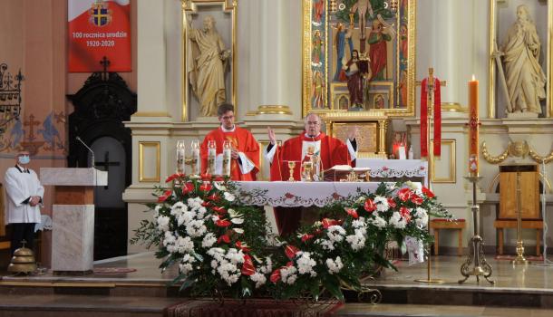 Ks. Michał Fordubiński i ks. Kazimierz Ziółkowski