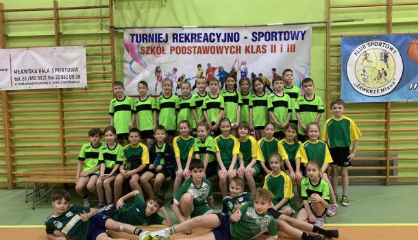 Udział uczniów SP 4 w Międzyszkolnym Turnieju Rekreacyjno- Sportowym 