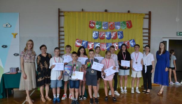 Uczniowie SP nr 4 na podium w "Zawodach Matematycznych"