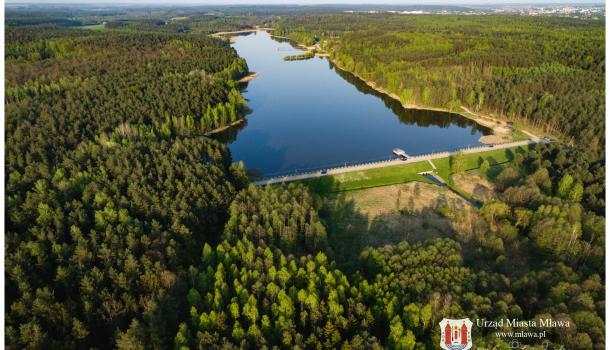 Zalew Ruda - Podniebne panoramy Mławy