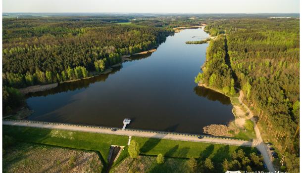 Zalew Ruda - Podniebne panoramy Mławy