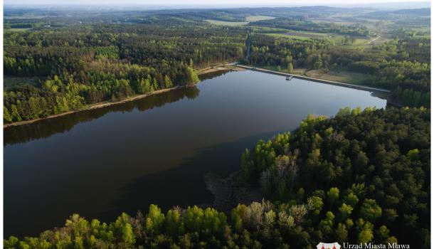 Zalew Ruda - Podniebne panoramy Mławy