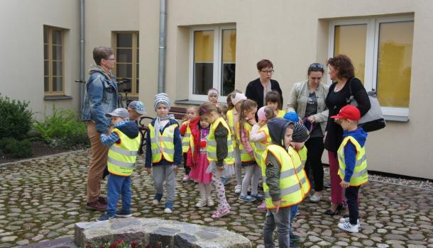 Gościliśmy w ratuszu trzylatków z Miejskiego Przedszkola Samorządowego nr 4