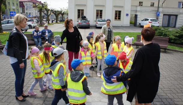 Gościliśmy w ratuszu trzylatków z Miejskiego Przedszkola Samorządowego nr 4